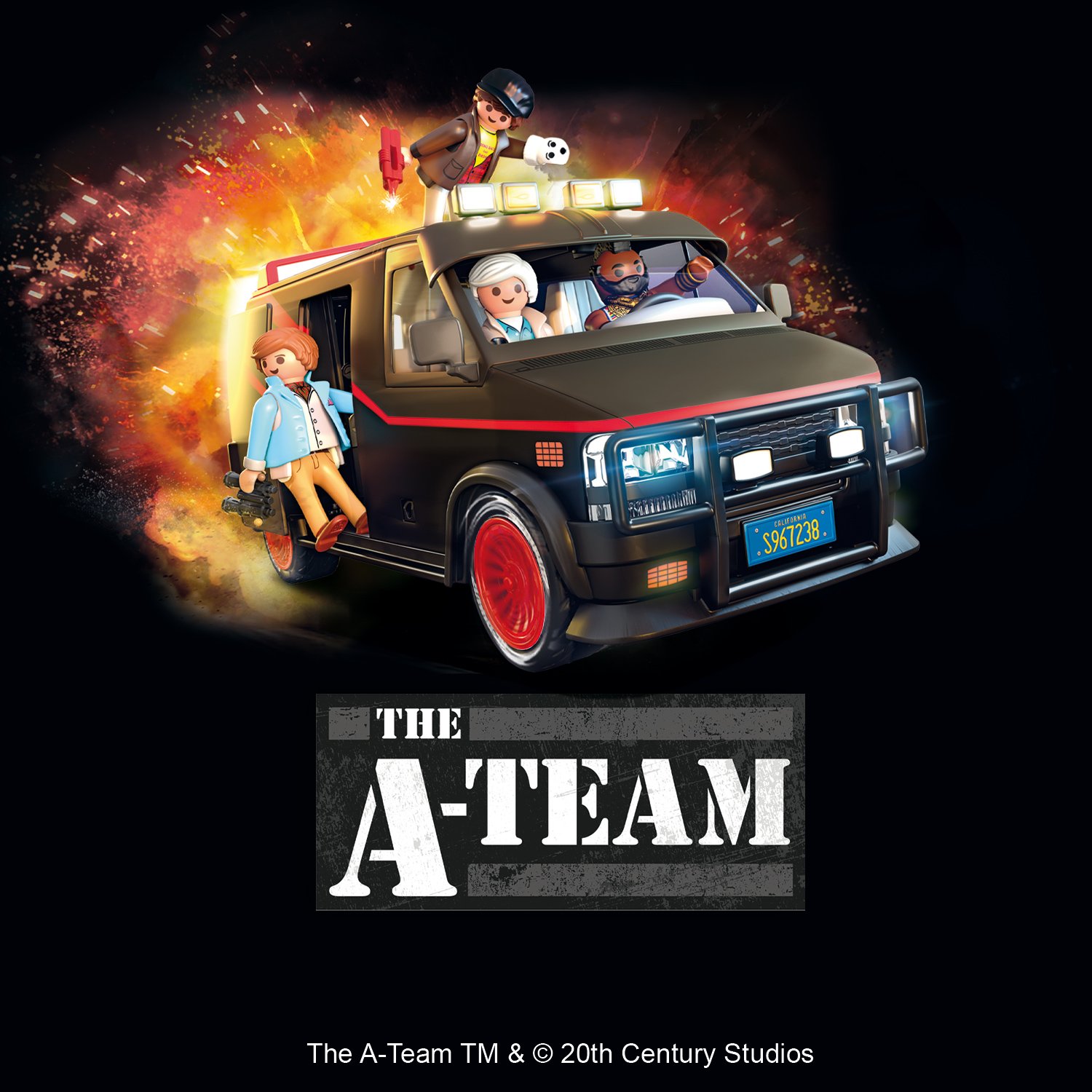 Playmobil 70750 Movie car The A-Team Van มูฟวี่คาร์ รถตู้ เอ-ทีม