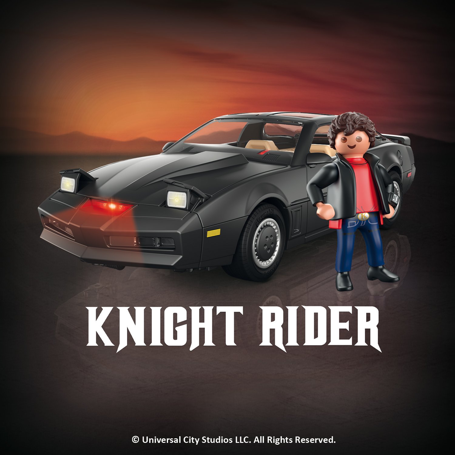 Playmobil 70924 Knight Rider K.I.T.T. มูฟวี่คาร์ รถไนท์ไรเดอร์ K.I.T.T.