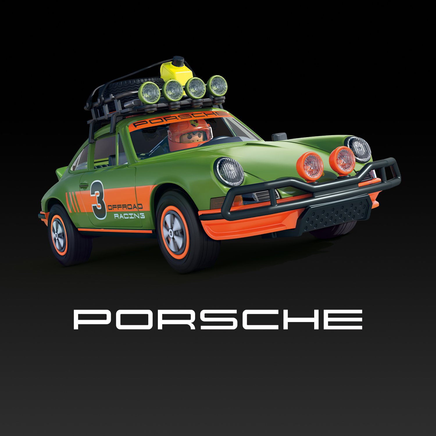 Playmobil 71436 Porsche 911 Carrera RS 2.7 Off-road Edit ปอร์เช่ 911 คาร์เรร่า อาร์เอส 2.7 ออฟโรด