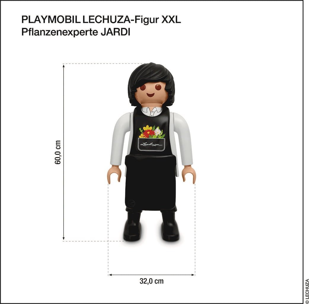 Playmobil 19082 Mega Figure - Plant expert (60 cm) ฟิกเกอร์XXL ผู้เชี่ยวชาญด้านพืช "จาร์ดี" - Image 4