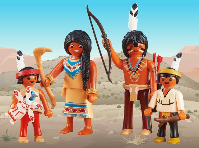 6322 Native American Family II เอ็กซ์คลูซีฟ ครอบครัวชาวอินเดียนแดง II