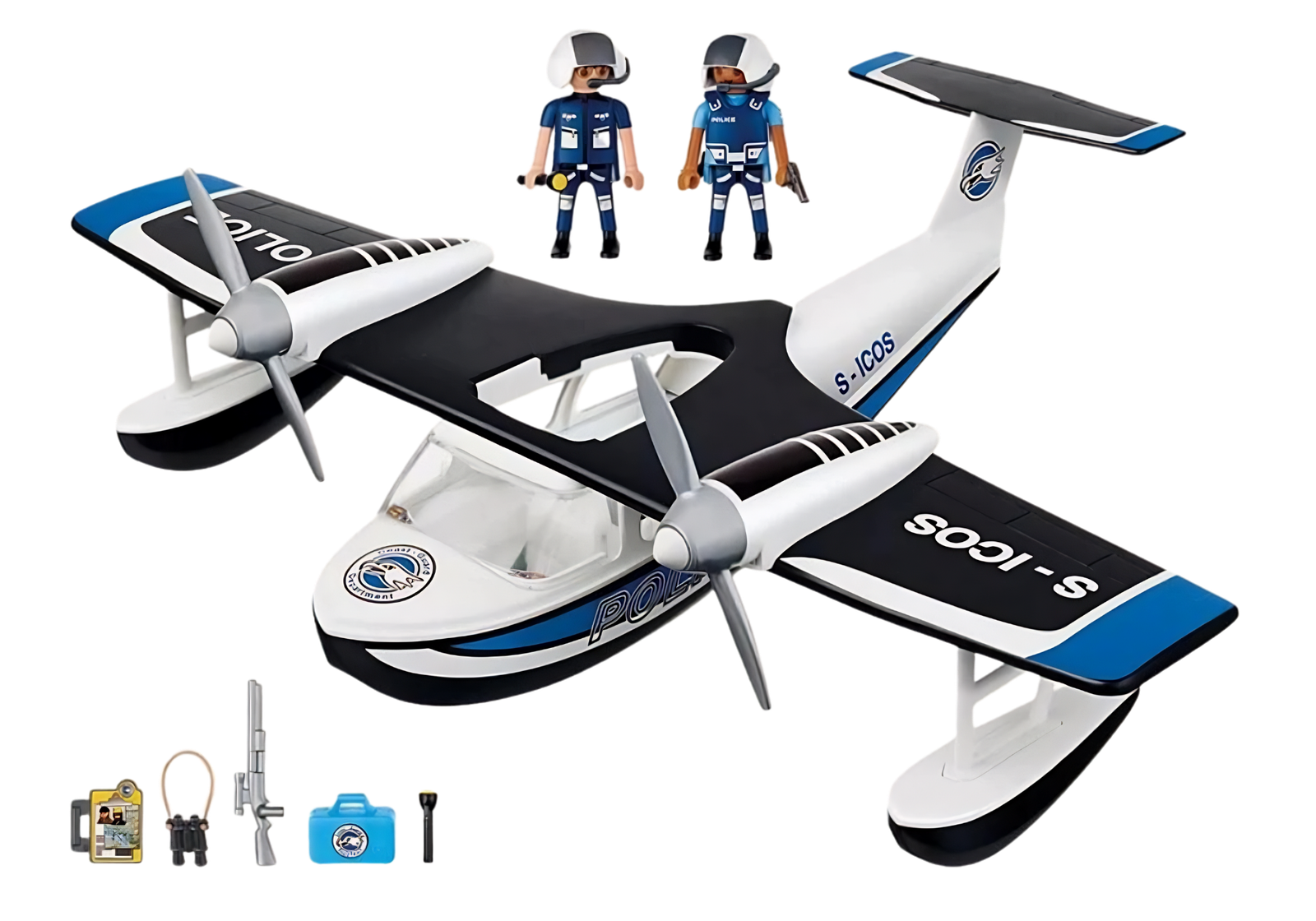 Playmobil 4445 Exclusive Police Seaplane เอ็กซ์คลูซีฟ เครื่องบินทะเลของตำรวจ - Image 2