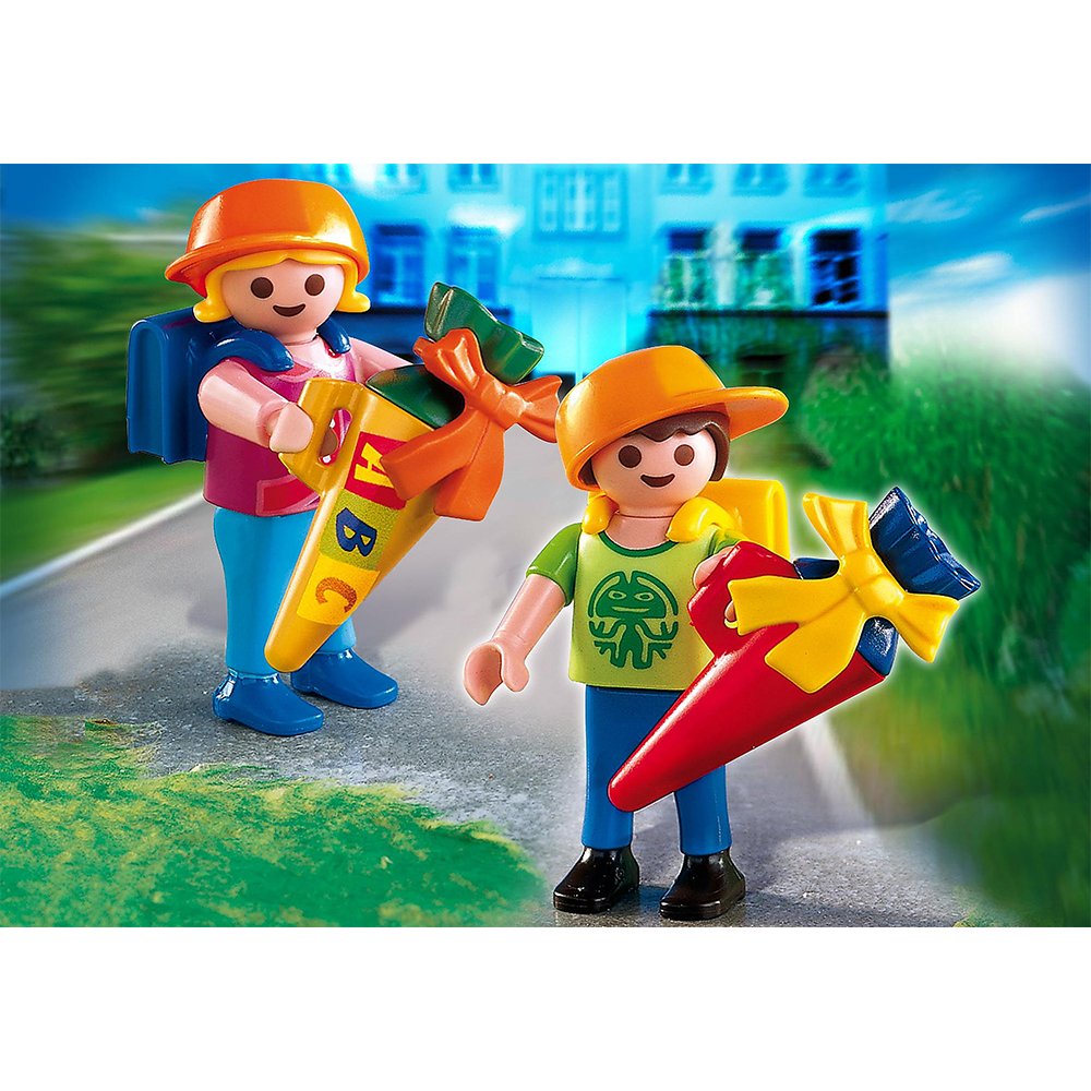 Playmobil 4686 City Life Child's First Day at School ซิตี้ไลฟ์ ฟิกเกอร์เด็กนักเรียน