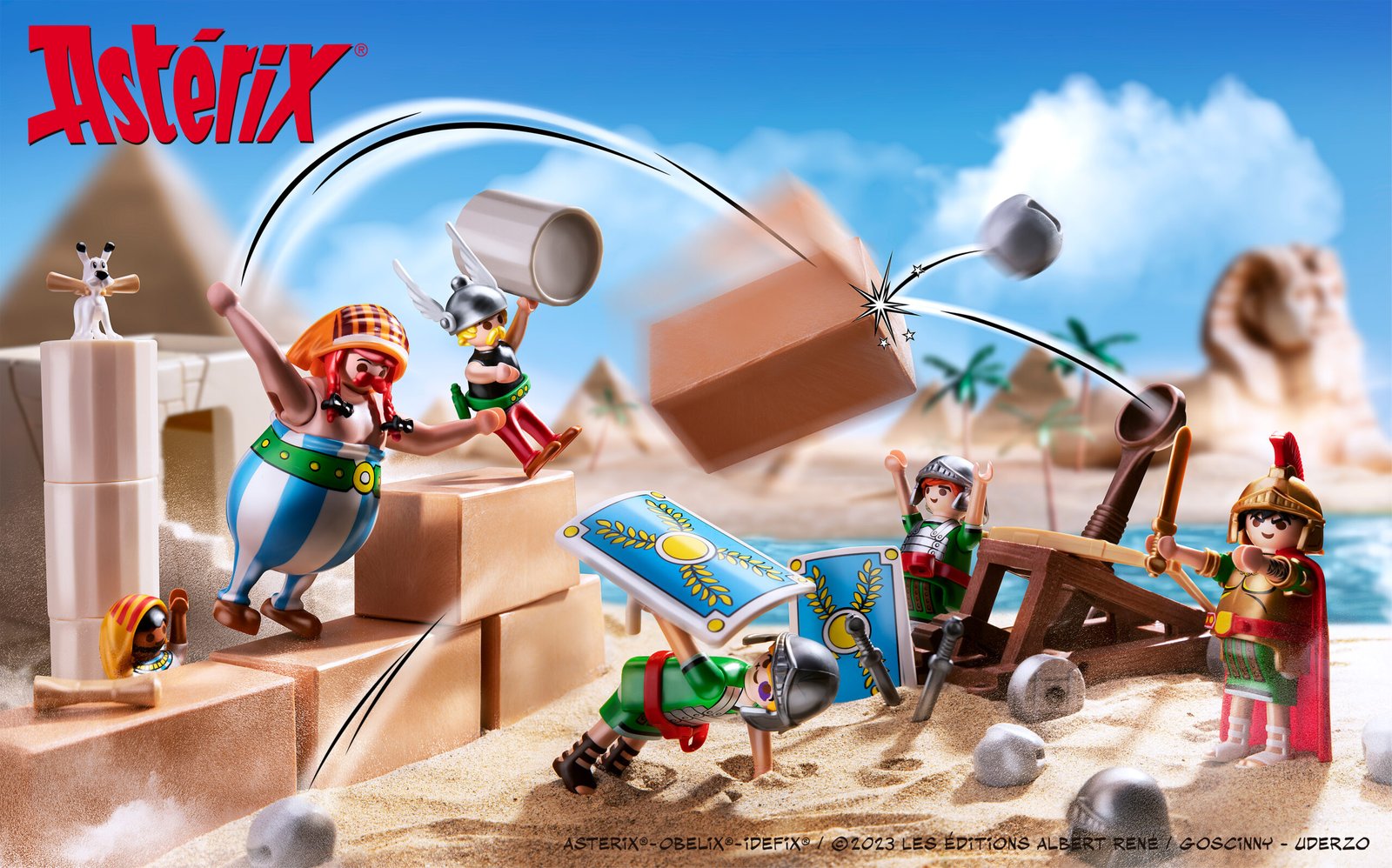 Playmobil 71268 Asterix: Edifis and the Battle of the Palace แอสเทอริกซ์ Edifis และการต่อสู้ของพระราชวัง - Image 4