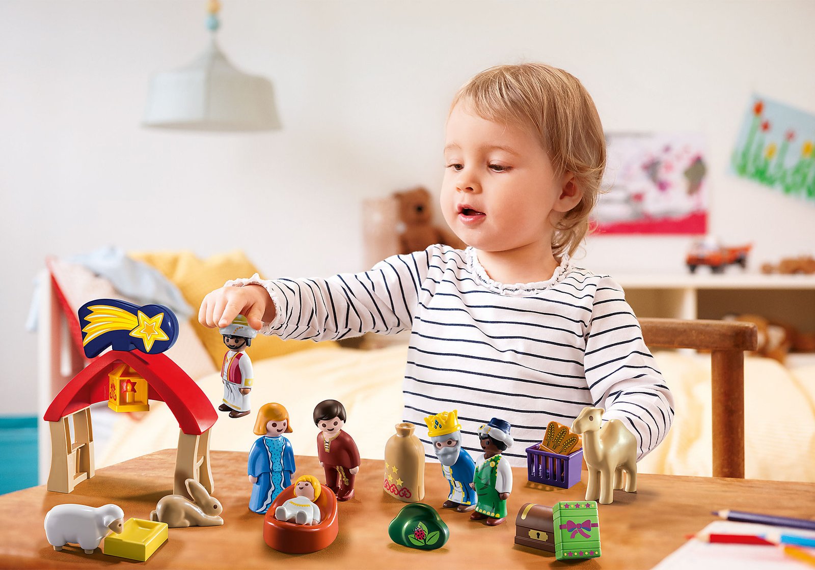 Playmobil 70047 Exclusive Christmas Manger เอ็กซ์คลูซีฟ 123 วันประสูติ - Image 4