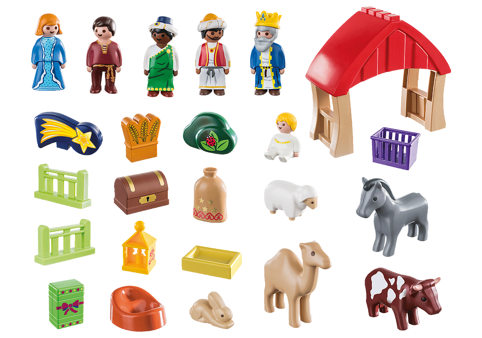 Playmobil 70047 Exclusive Christmas Manger เอ็กซ์คลูซีฟ 123 วันประสูติ - Image 3