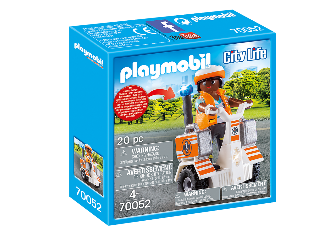 Alternative view of Playmobil 70052 Rescue Balance Racer ซิตี้ไลฟ์ รถซิ่งบาลานซ์กู้ภัย