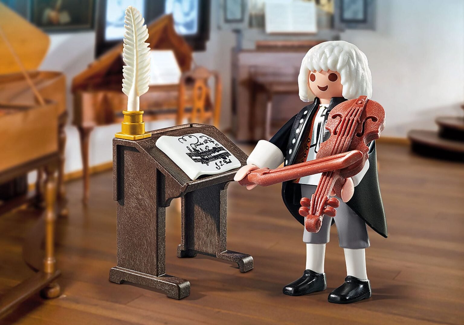 Playmobil 70135 Special Figure Johann Sebastian Bach สเปเชียลฟิกเกอร์ โยฮันน์ เซบาสเตียน บาค
