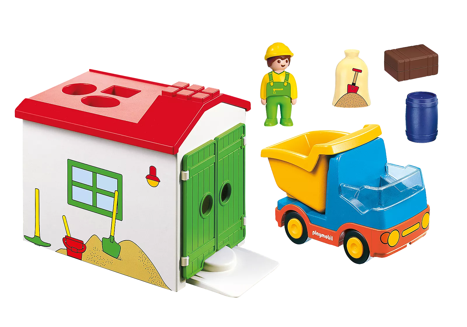 Playmobil 70184 1.2.3 Garbage Truck for Children 1.2.3 รถบรรทุกขยะเด็กน้อย - Image 3