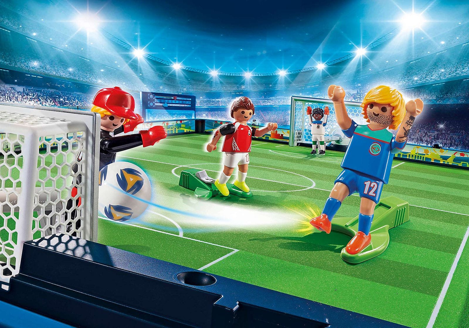 Playmobil 70244 Exclusive Take Along Soccer Arena เอ็กซ์คลูซีฟ สนามฟุตบอลกระเป๋าหิ้ว