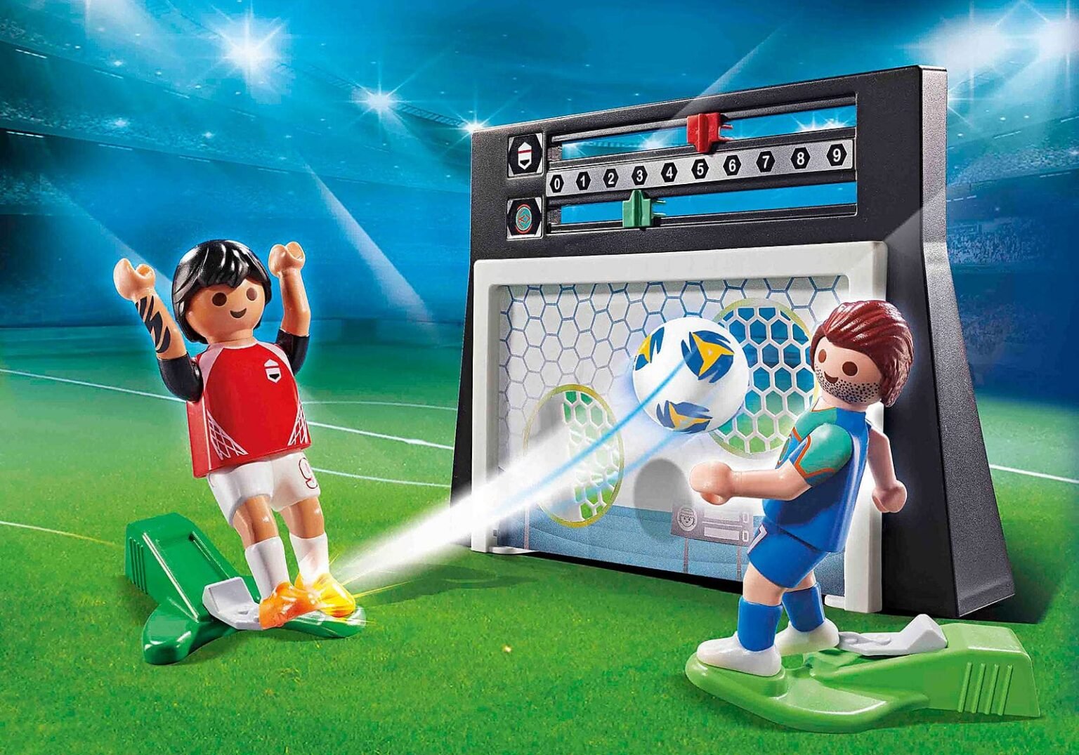 Playmobil 70245 Exclusive Soccer Shootout Contest เอ็กซ์คลูซีฟ การแข่งขันยิงจุดโทษ