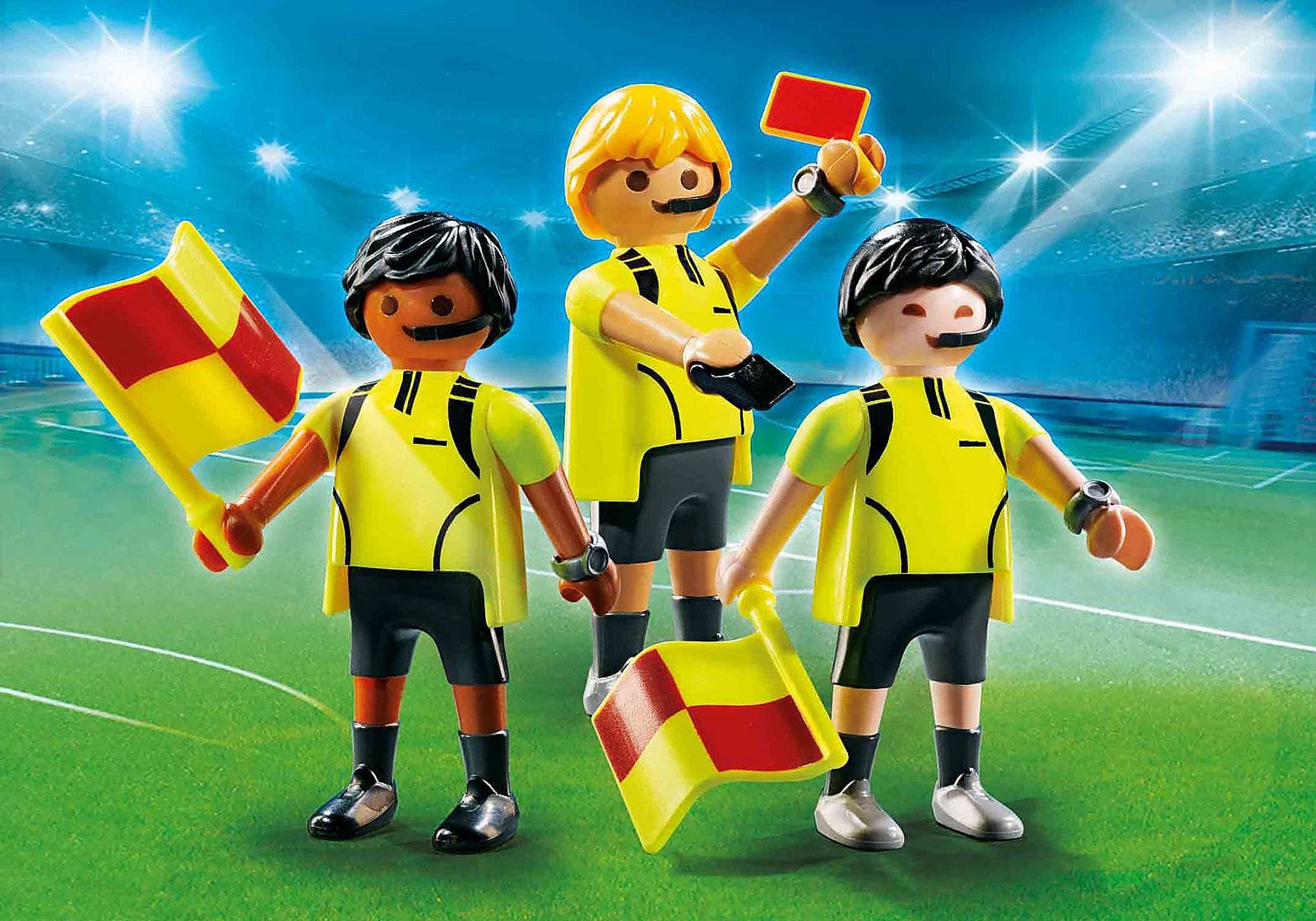 Playmobil 70246 Exclusive Referees เอ็กซ์คลูซีฟ กรรมการตัดสินฟุตบอล