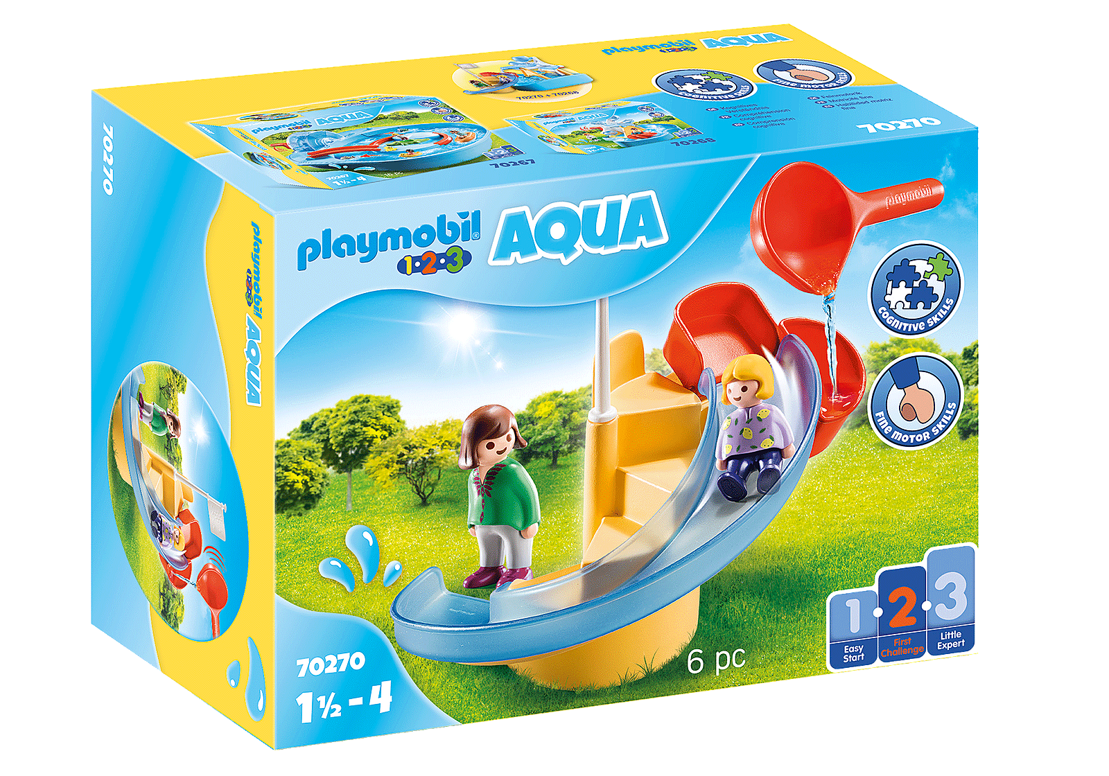 Playmobil 70270 1.2.3 AQUA Water Slide 123 อควา สไลเดอร์น้ำ - Image 2