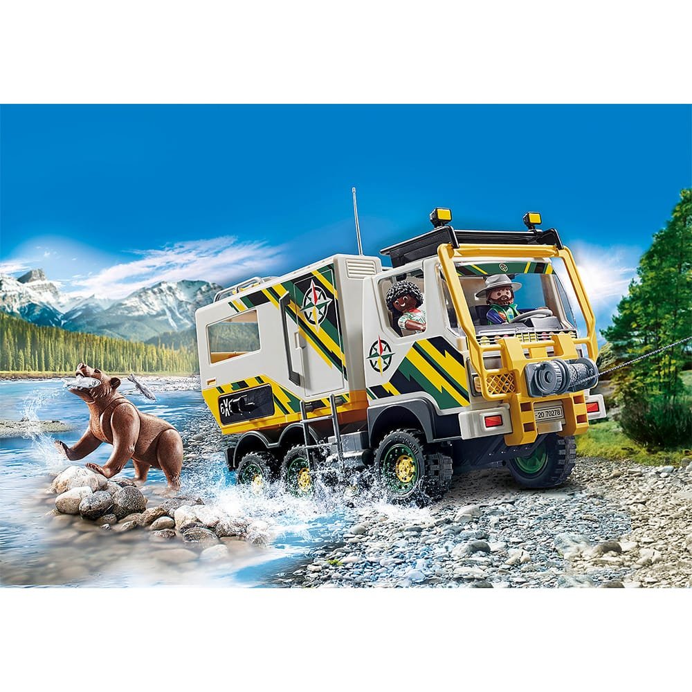 Playmobil 70278 Promo Packs Outdoor Expedition Truck เซ็ตโปรโมชั่น รถบรรทุกเดินทาง