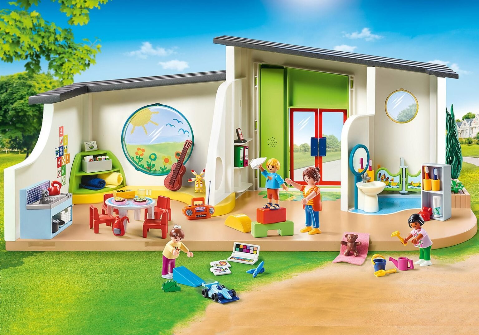 Playmobil 70280 Daycare Rainbow Daycare เดย์แคร์ สถานรับเลี้ยงเด็กเรนโบว์