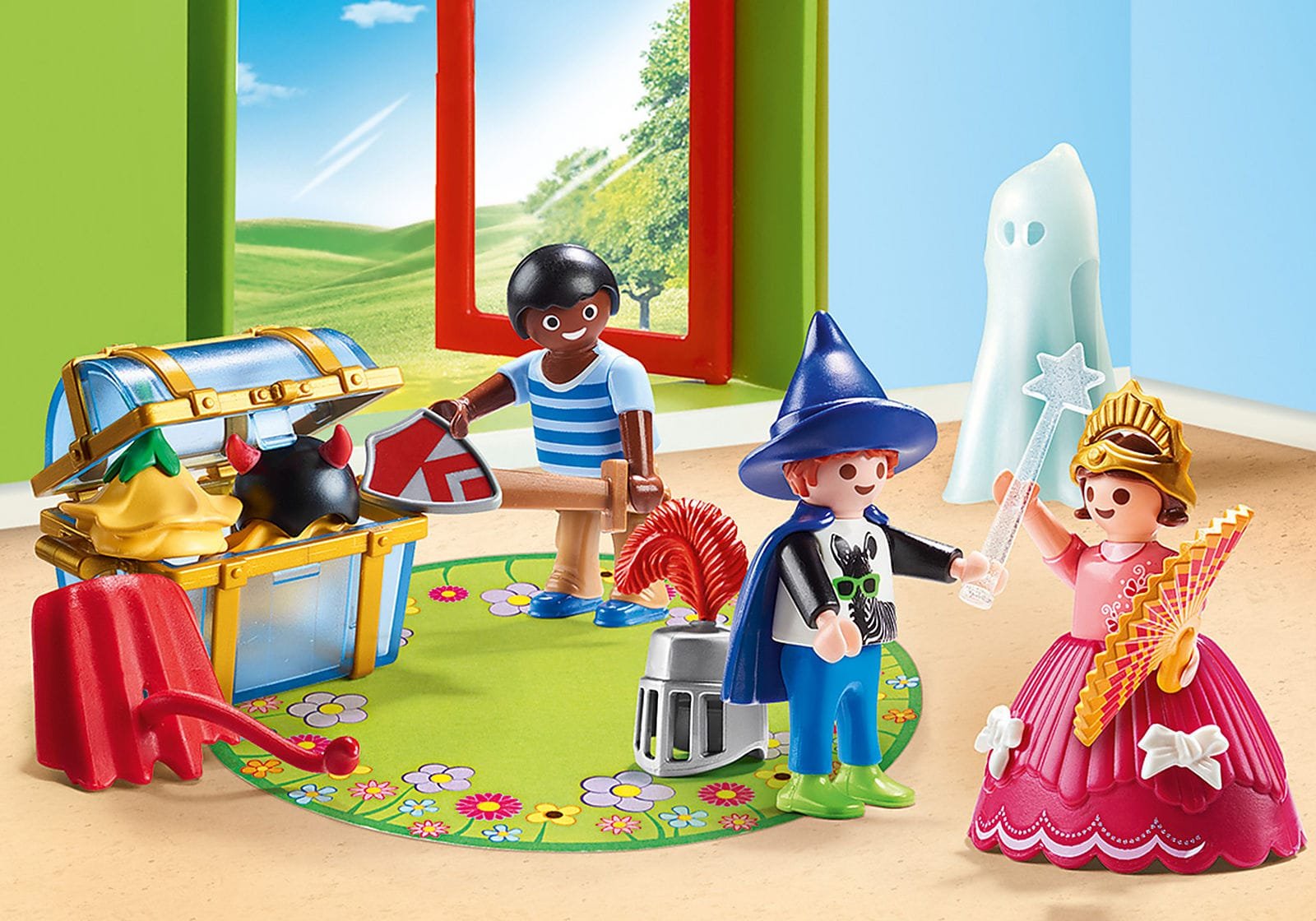 Playmobil 70283 Daycare Children with Costumes เดย์แคร์ ห้องแต่งตัวเด็ก
