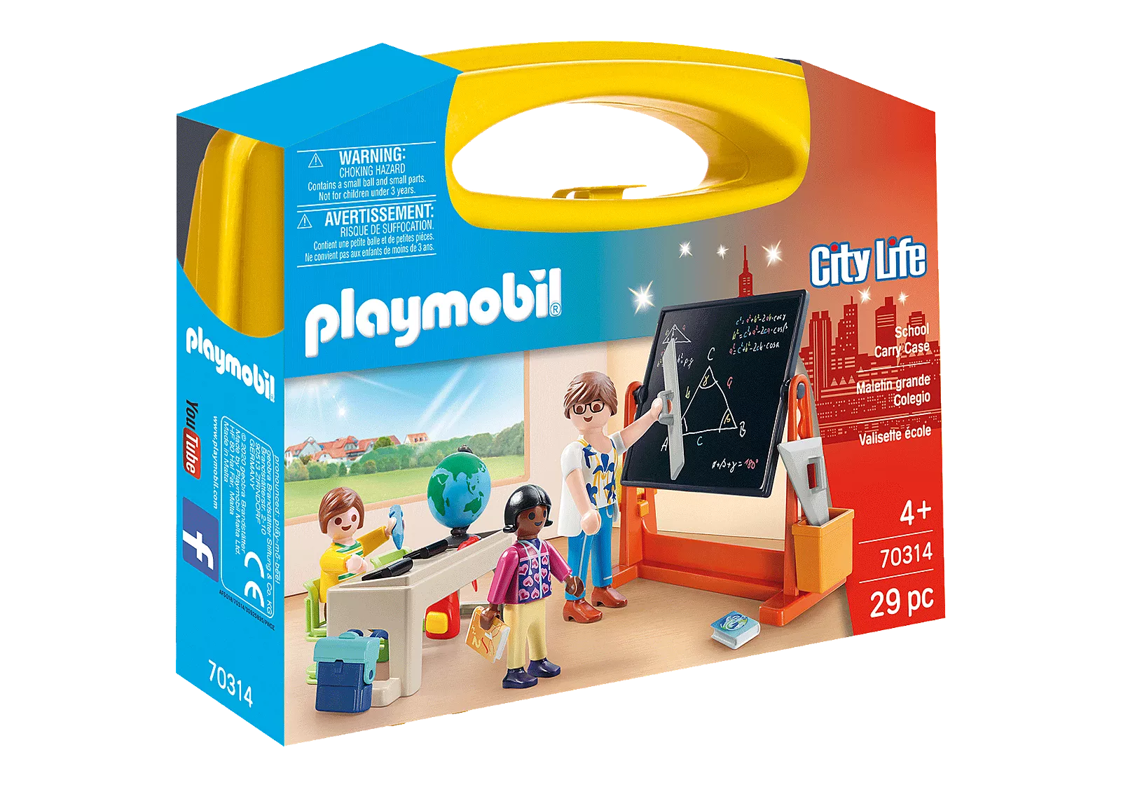 Playmobil 70314 School Carry Case เซ็ตกระเป๋าใหญ่ ห้องเรียน - Image 2