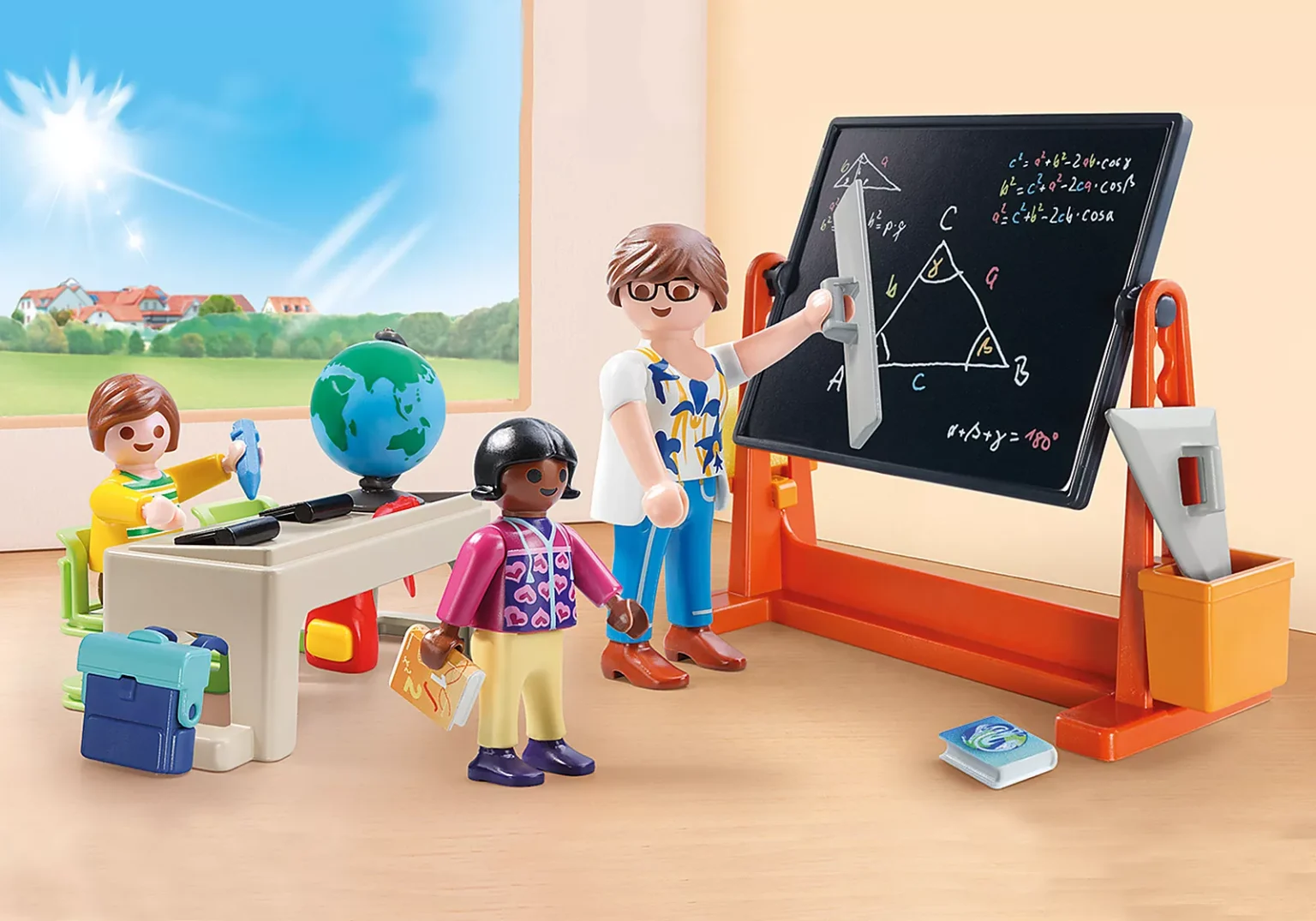 Playmobil 70314 School Carry Case เซ็ตกระเป๋าใหญ่ ห้องเรียน