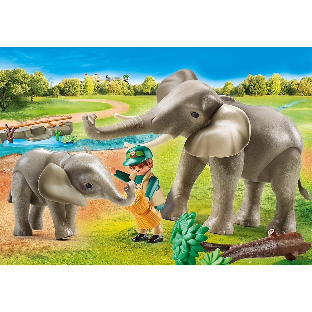 Playmobil 70324 Zoo Elephant Habitat สวนสัตว์ คอกช้าง