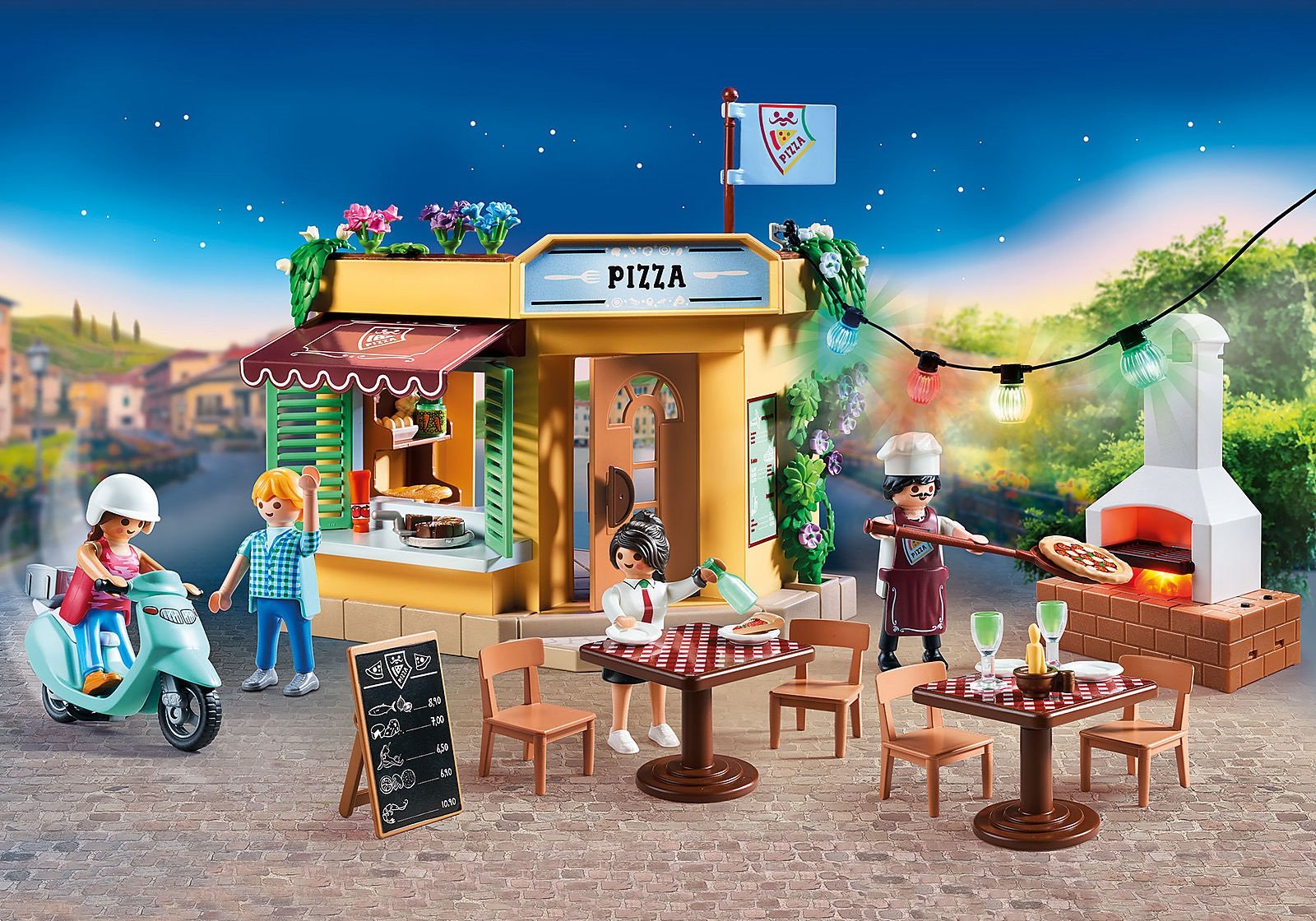 Playmobil 70336 Promo Packs Pizzeria เซ็ตโปรโมชั่น ร้านพิชซ่า