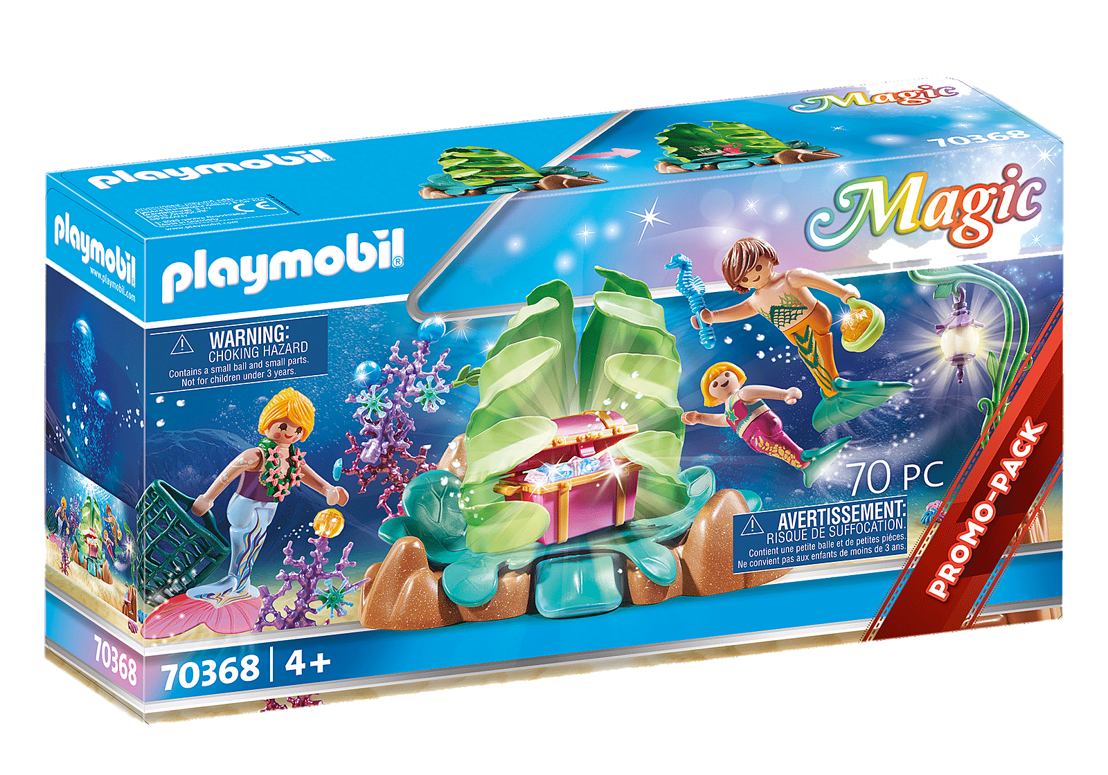 Playmobil 70368 Promo Packs Coral Mermaid Lounge เซ็ตโปรโมชั่น เลานจ์ปะการังของนางเงือก - Image 2