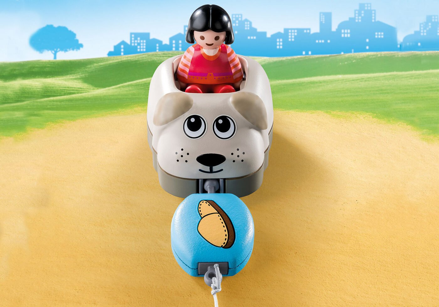 Playmobil 70406 1.2.3 Dog Train Car 123 รถไฟสุนัข - Image 5