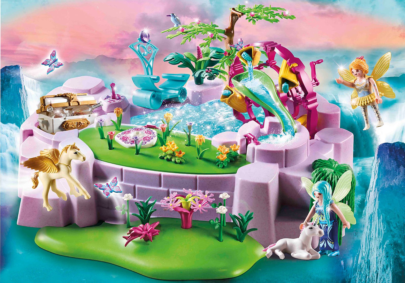 Playmobil 70555 Exclusive Fairy Crystal Lake เอ็กซ์คลูซีฟ ทะเลสาบนางฟ้าคริสตัล