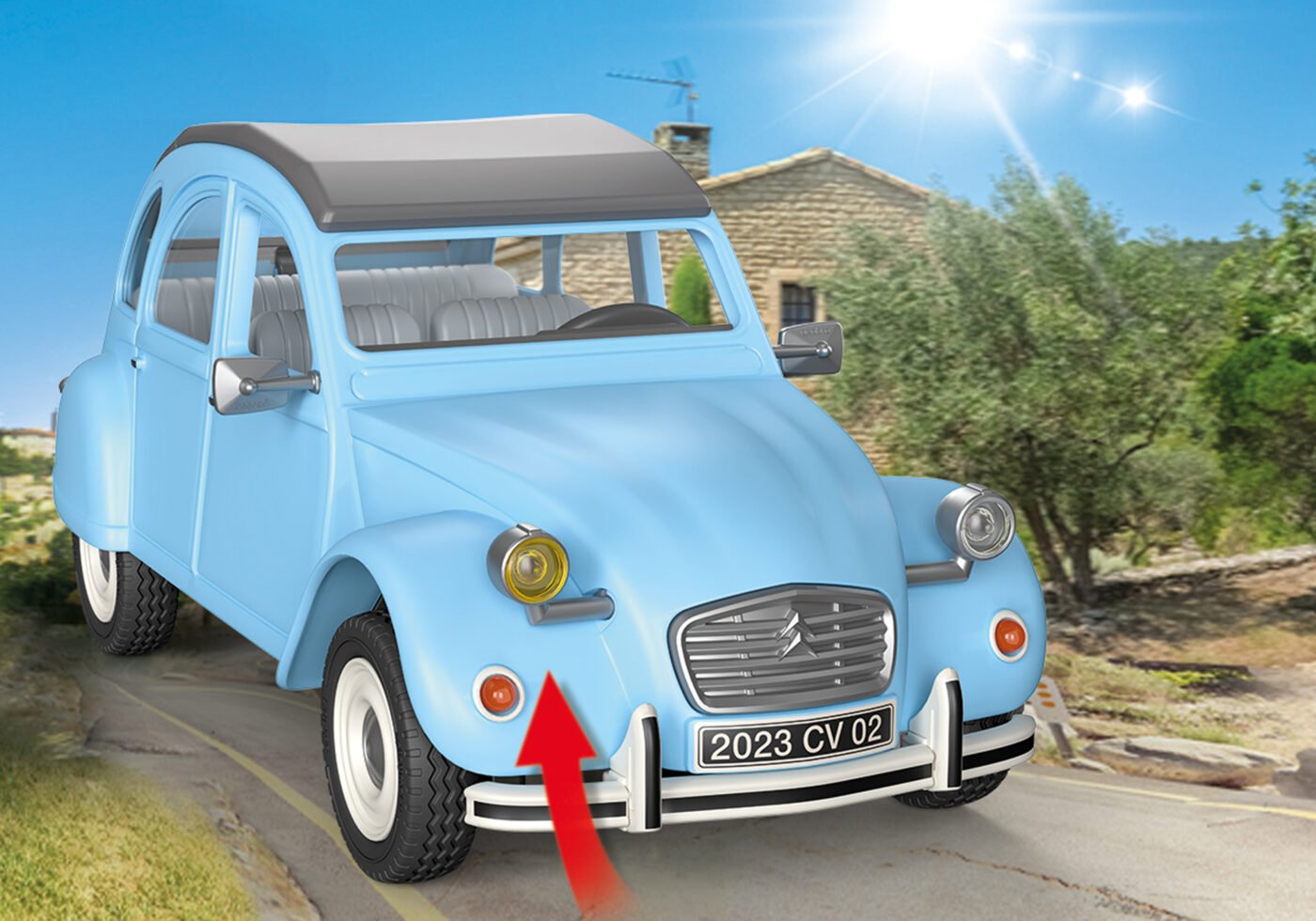 Playmobil 70640 Citroen 2CV ซีตรอง 2ซีวี - Image 6