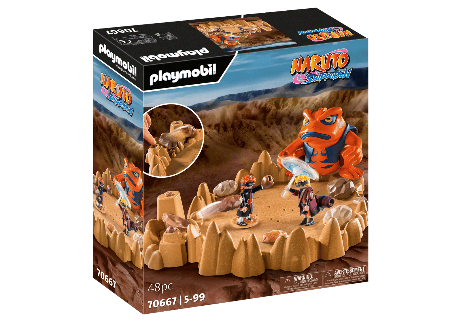 Playmobil 70667 Naruto: Naruto vs. Pain นารูโตะ: นารูโตะ ปะทะ เพน - Image 2