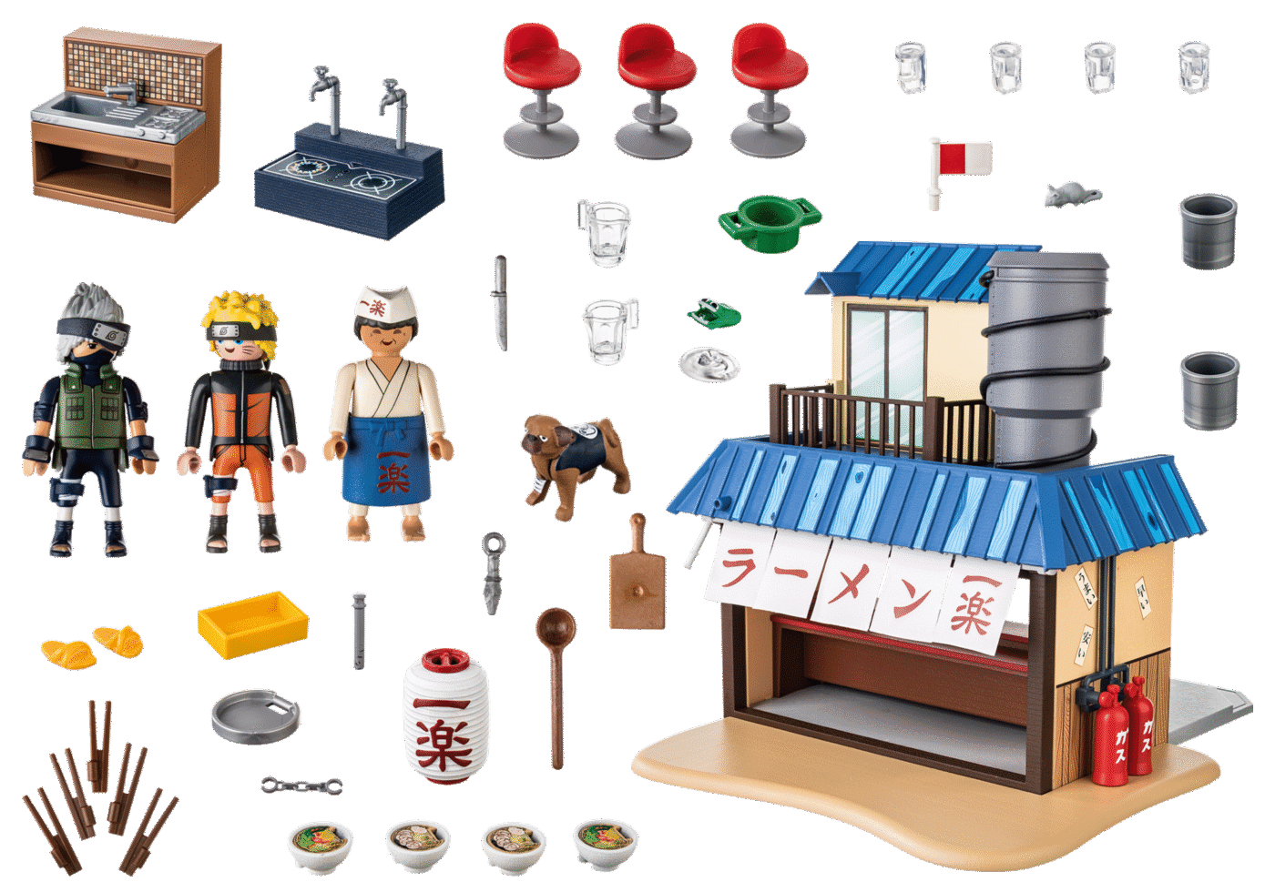 Playmobil 70668 Naruto: lchiraku Ramenshop นารูโตะ: ร้านอิจิราคุ ราเมน - Image 3