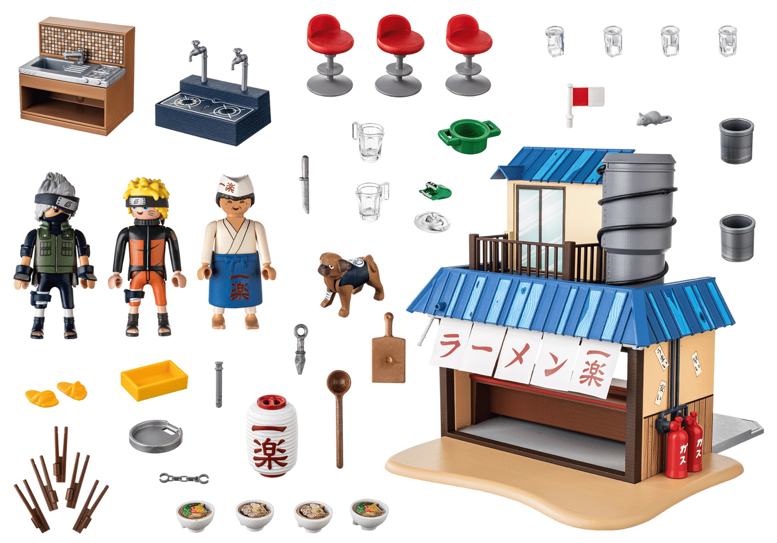 Playmobil 70668 Naruto: lchiraku Ramenshop นารูโตะ: ร้านอิจิราคุ ราเมน - Image 3