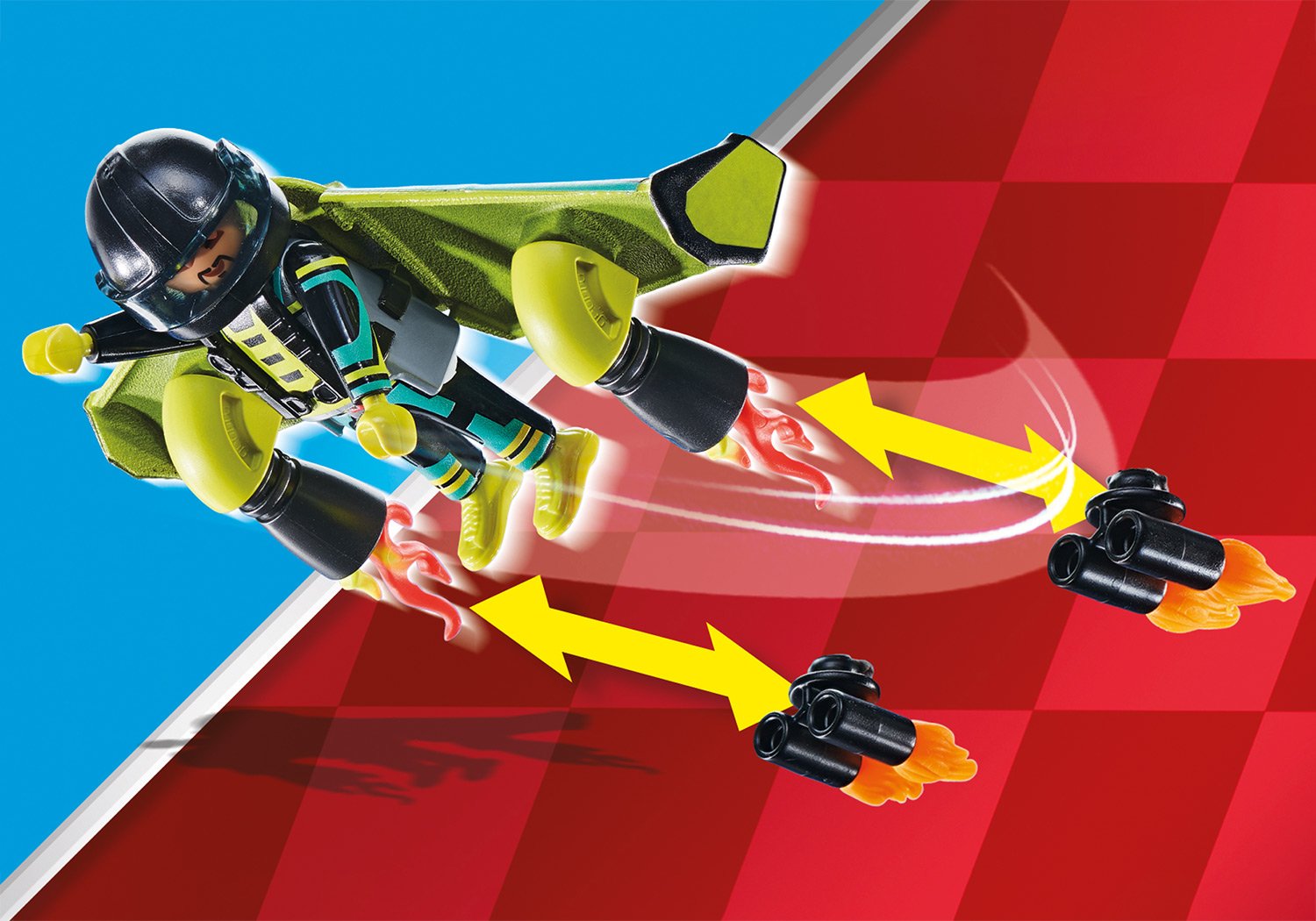 Playmobil 70834 Air Stunt Show Service Station แอร์สตั๊นท์โชว์ สถานีบริการ - Image 4