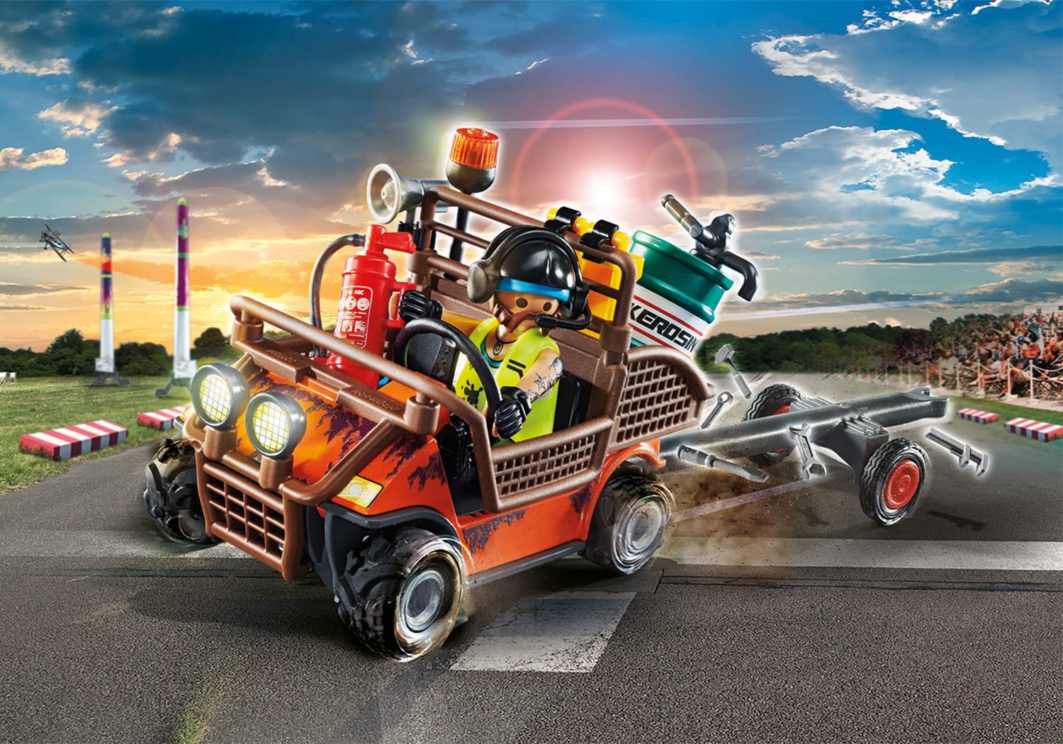 Playmobil 70835 Air Stunt Show Mobile Repair Service แอร์สตั๊นท์โชว์ รถบริการซ่อม