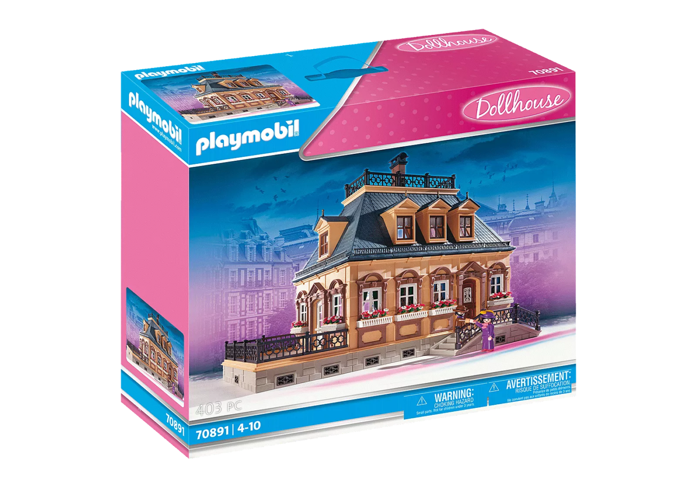Alternative view of Playmobil 70891 PLAYMOBIL® PLUS Small Victorian Dollhouse ดอลล์เฮ้าส์วิคตอเรียน บ้าน 1 ชั้น