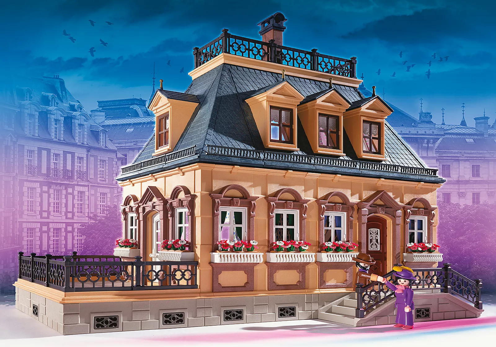 Playmobil 70891 PLAYMOBIL® PLUS Small Victorian Dollhouse ดอลล์เฮ้าส์วิคตอเรียน บ้าน 1 ชั้น