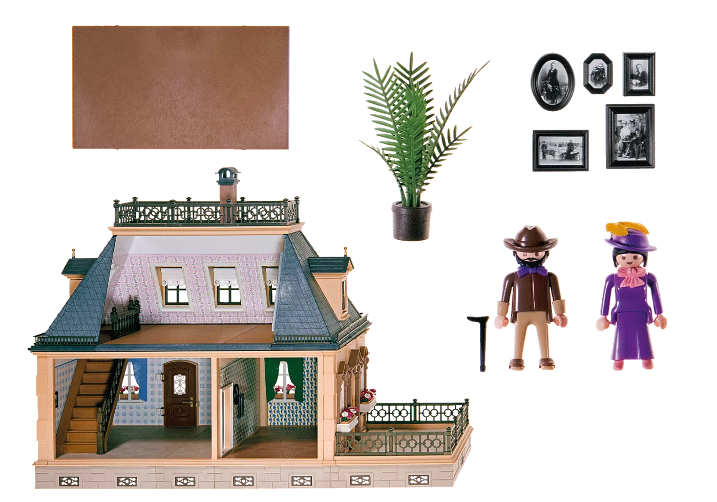 Playmobil 70891 PLAYMOBIL® PLUS Small Victorian Dollhouse ดอลล์เฮ้าส์วิคตอเรียน บ้าน 1 ชั้น - Image 3
