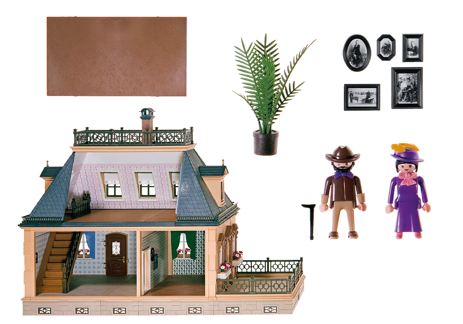 Playmobil 70891 PLAYMOBIL® PLUS Small Victorian Dollhouse ดอลล์เฮ้าส์วิคตอเรียน บ้าน 1 ชั้น - Image 3