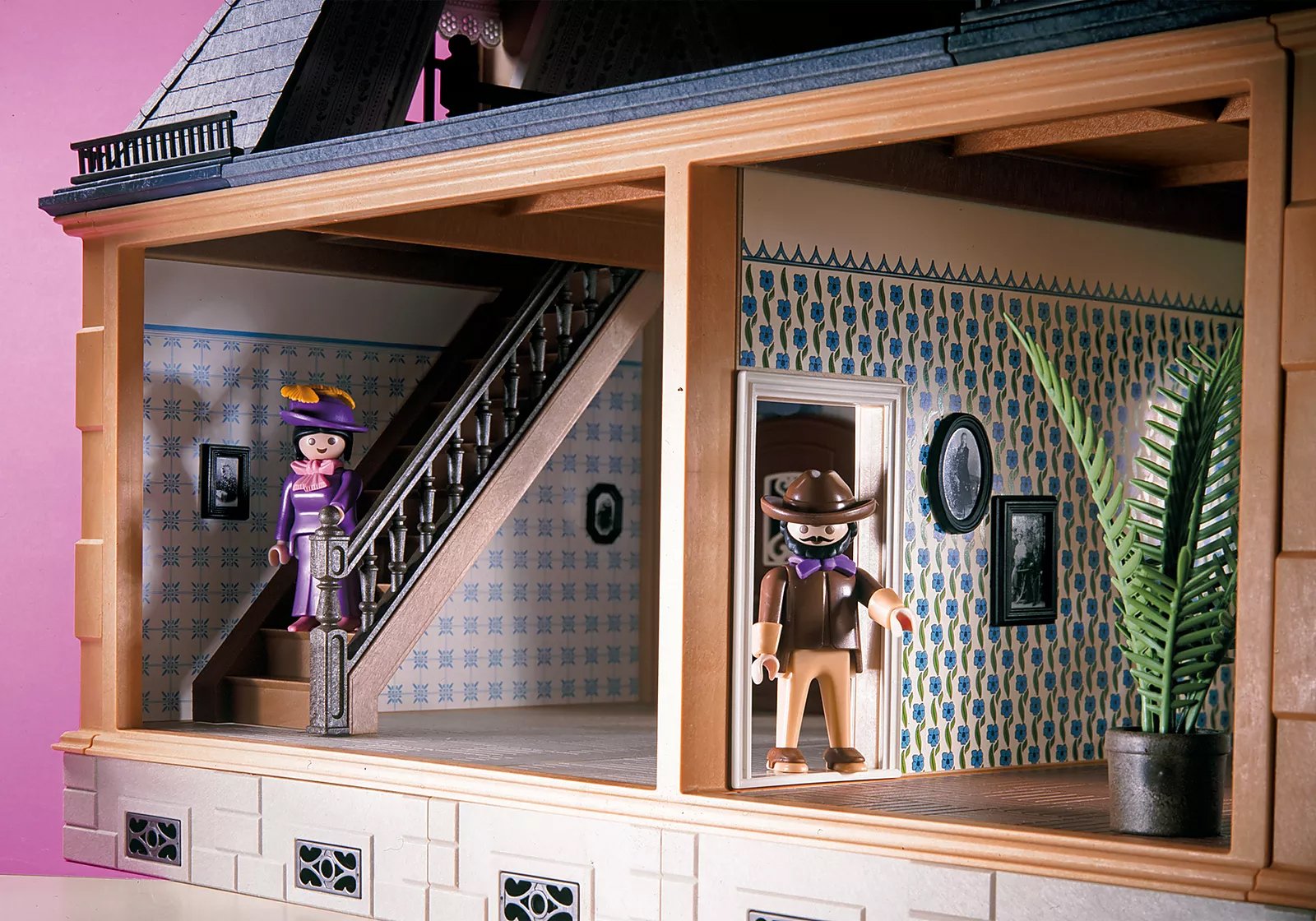 Playmobil 70891 PLAYMOBIL® PLUS Small Victorian Dollhouse ดอลล์เฮ้าส์วิคตอเรียน บ้าน 1 ชั้น - Image 6