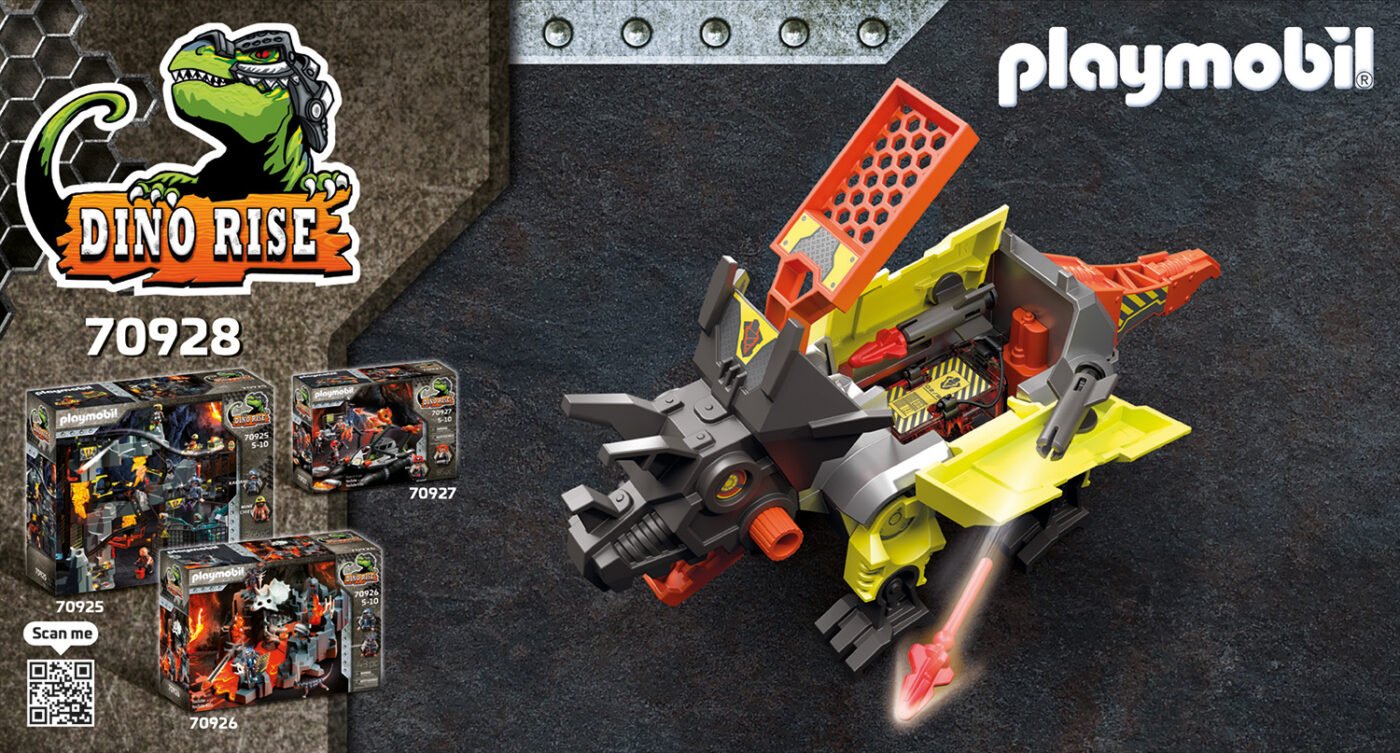 Playmobil 70928 Dino Robot ไดโน ไรซ์ หุ่นยนต์ไดโน - Image 4