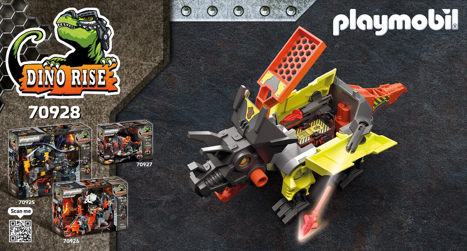 Playmobil 70928 Dino Robot ไดโน ไรซ์ หุ่นยนต์ไดโน - Image 4