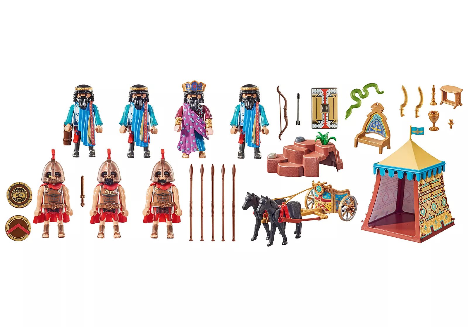 Playmobil 70949 Exclusive Leonidas & Xerxes ของเล่นบทบาทสมมติ เอ็กซ์คลูซีฟ กษัตริย์เลโอดินัส และ จักรพรรดิเซอร์ซีส - Image 3