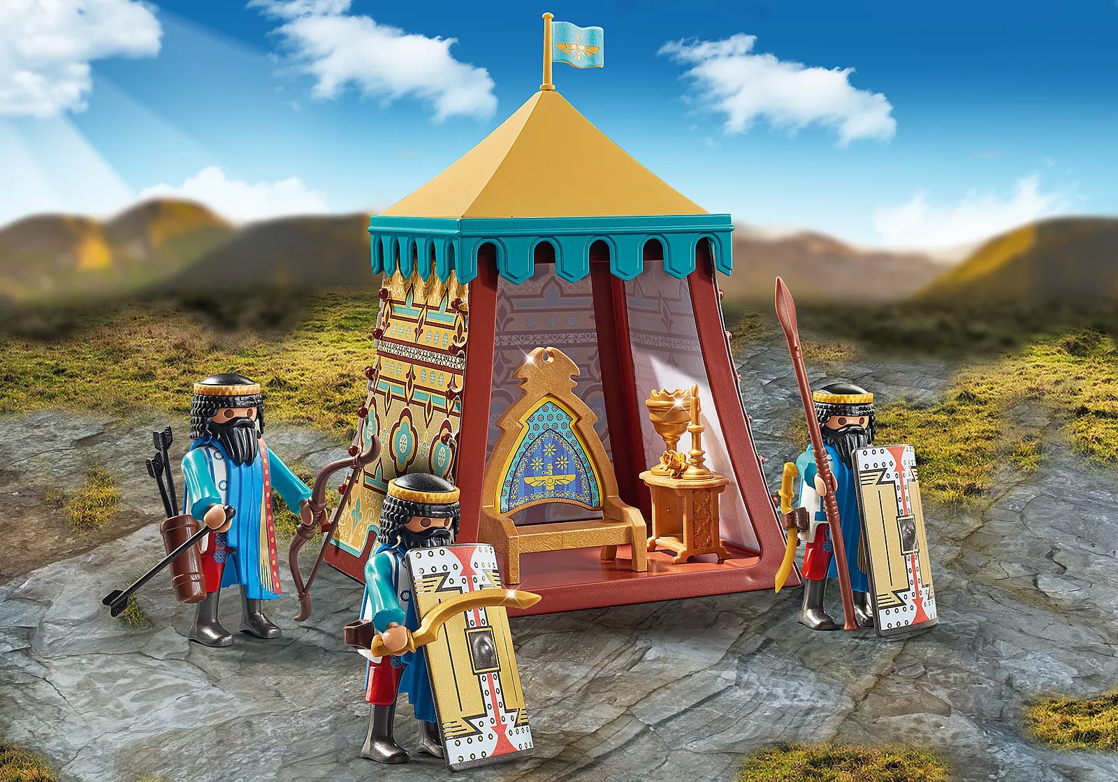 Playmobil 70949 Exclusive Leonidas & Xerxes ของเล่นบทบาทสมมติ เอ็กซ์คลูซีฟ กษัตริย์เลโอดินัส และ จักรพรรดิเซอร์ซีส - Image 5