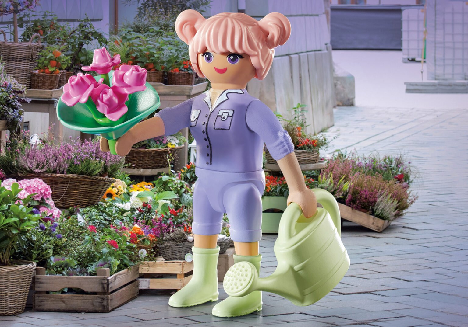 Playmobil 70974 Playmo Friends Florist เฟรนด์ คนขายดอกไม้