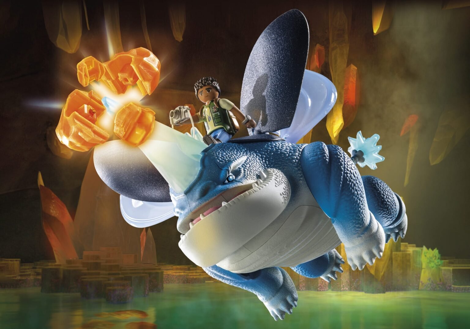 Playmobil 71082 Dragons: The Nine Realms - Plowhorn & D'Angelo ดราก้อน อาณาจักรทั้งเก้า - พลาวฮอร์น & ดี'แองเจโล