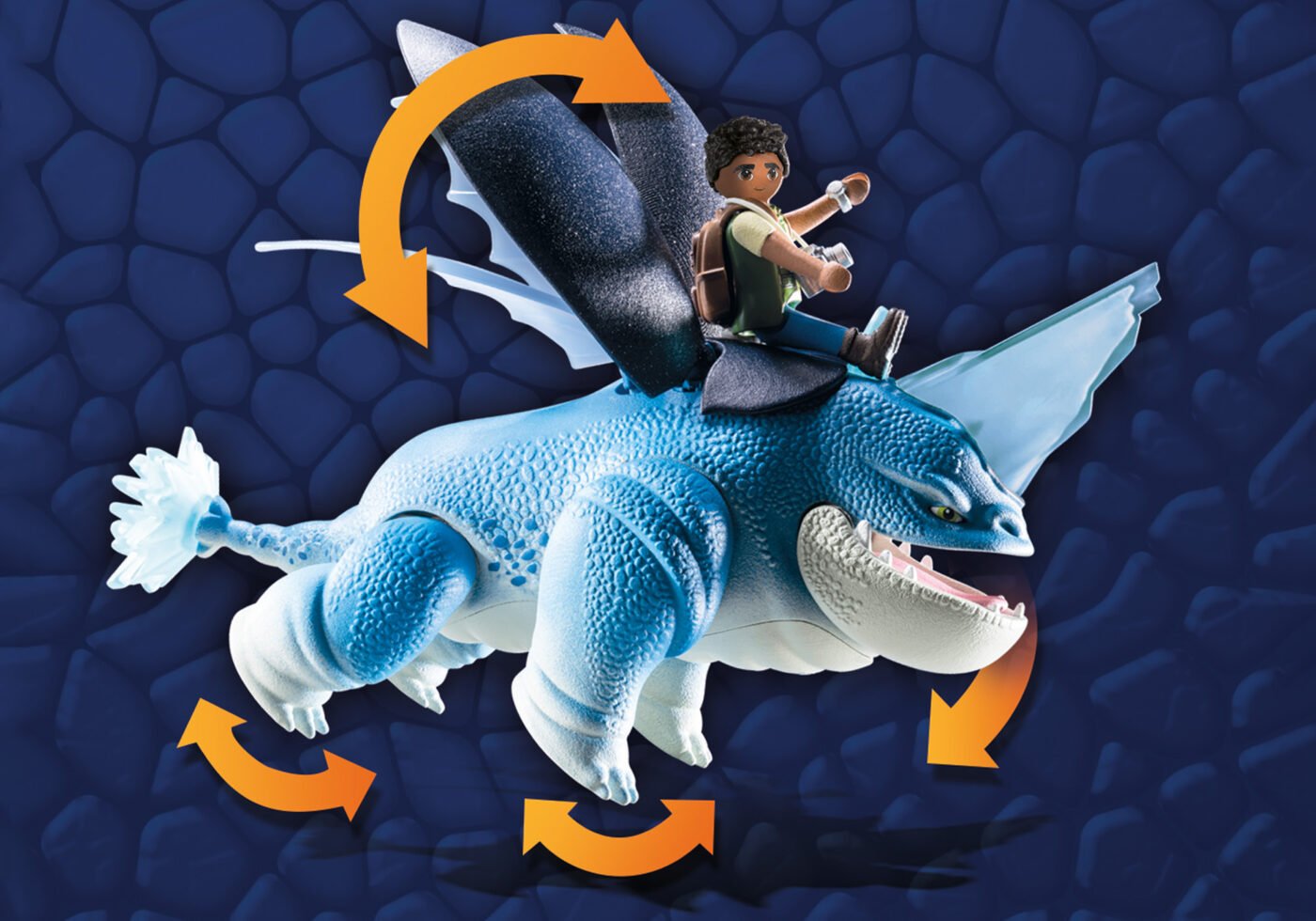 Playmobil 71082 Dragons: The Nine Realms - Plowhorn & D'Angelo ดราก้อน อาณาจักรทั้งเก้า - พลาวฮอร์น & ดี'แองเจโล - Image 4