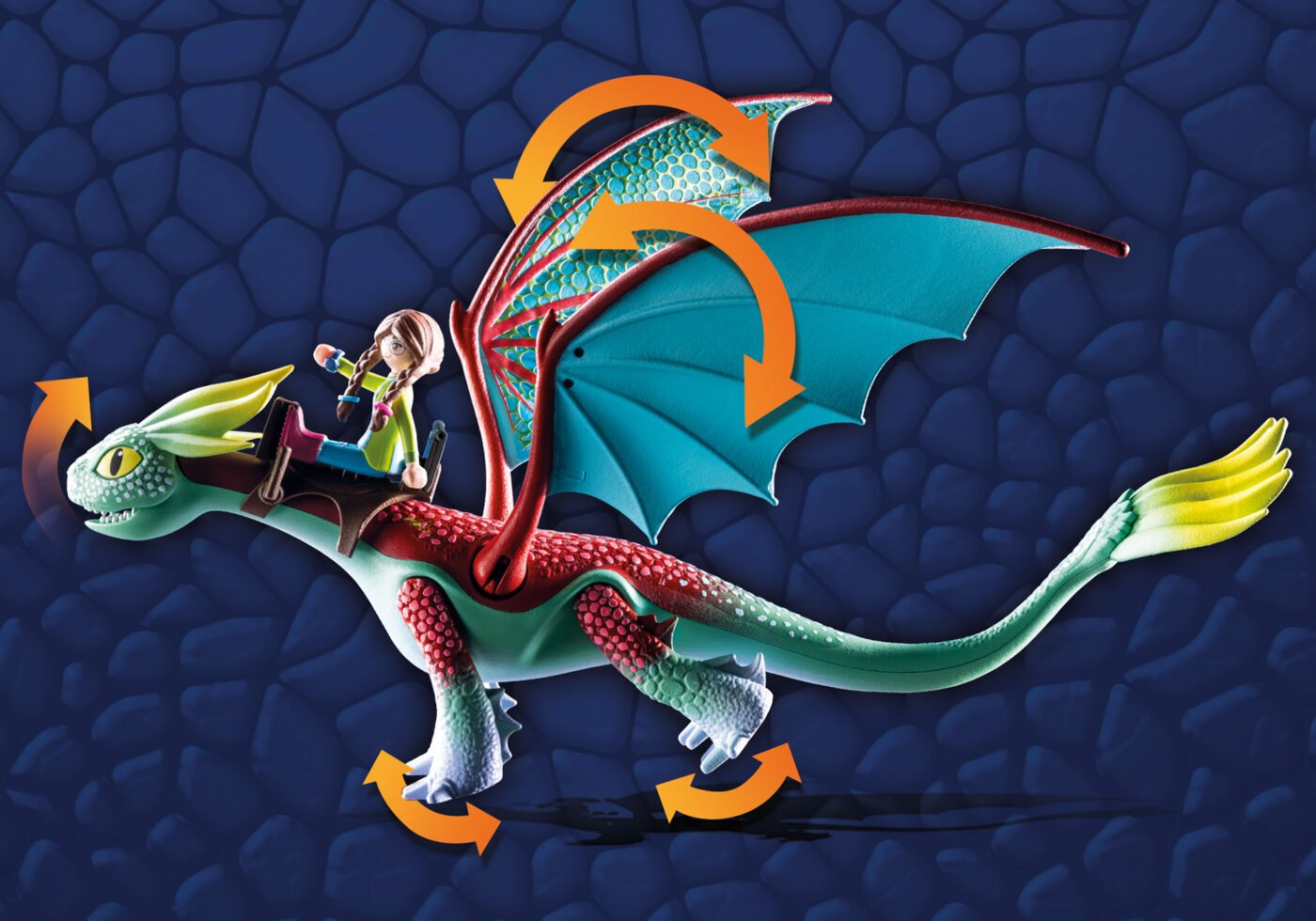 Playmobil 71083 Dragons: The Nine Realms - Feathers & Alex ดราก้อน อาณาจักรทั้งเก้า - เฟเธอร์ส & อเล็กซ์ - Image 4