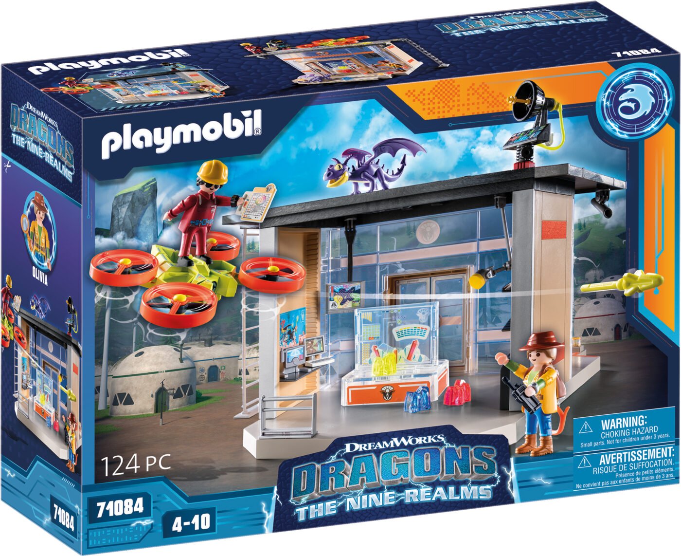Alternative view of Playmobil 71084 Dragons: The Nine Realms - Icaris Lab ดราก้อน อาณาจักรทั้งเก้า - แล็บอิคาริส