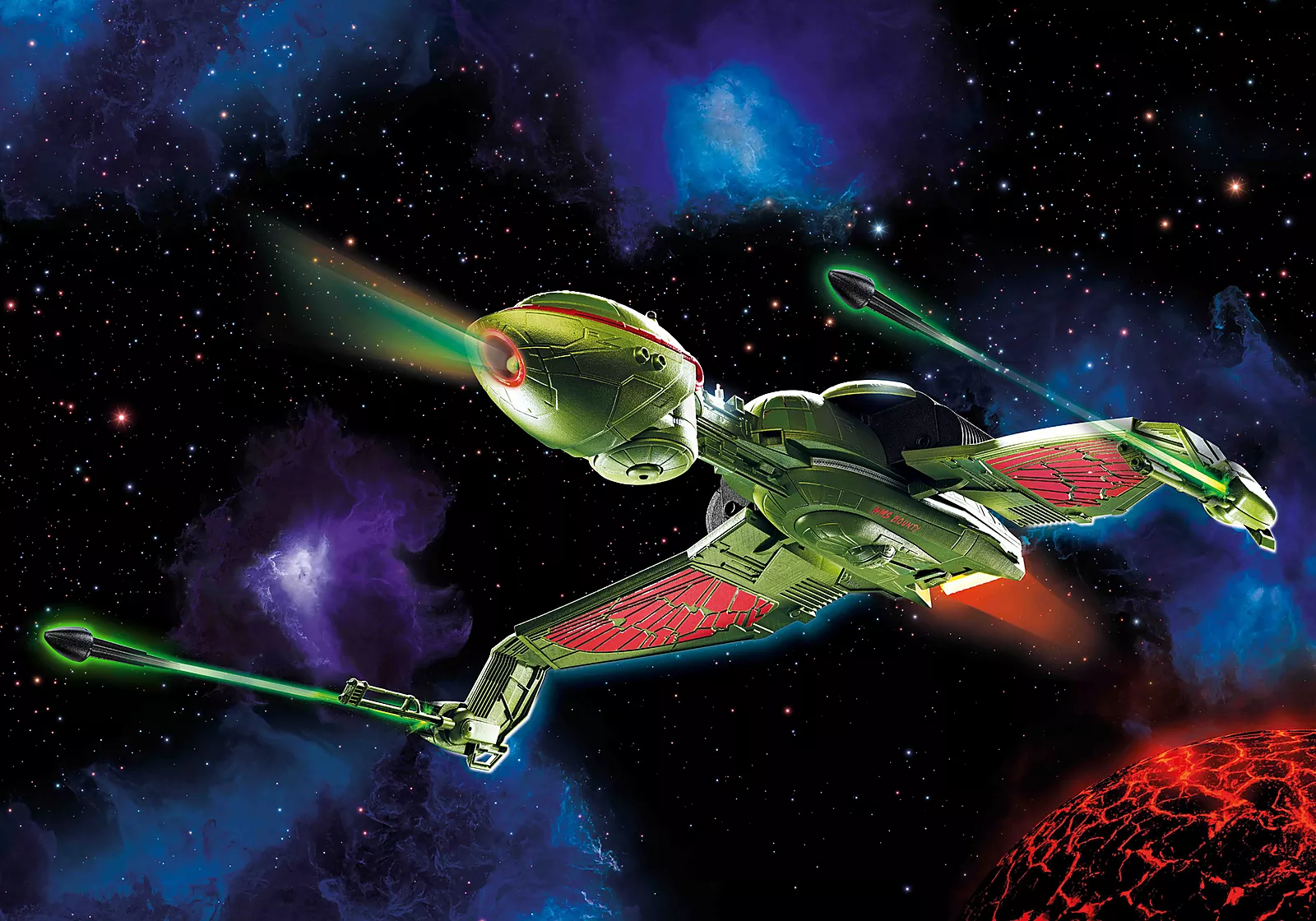 Playmobil 71089 Star Trek - Klingon Bird of Prey สตาร์ เทรค ยานอวกาศคลิงออน Bird of Prey