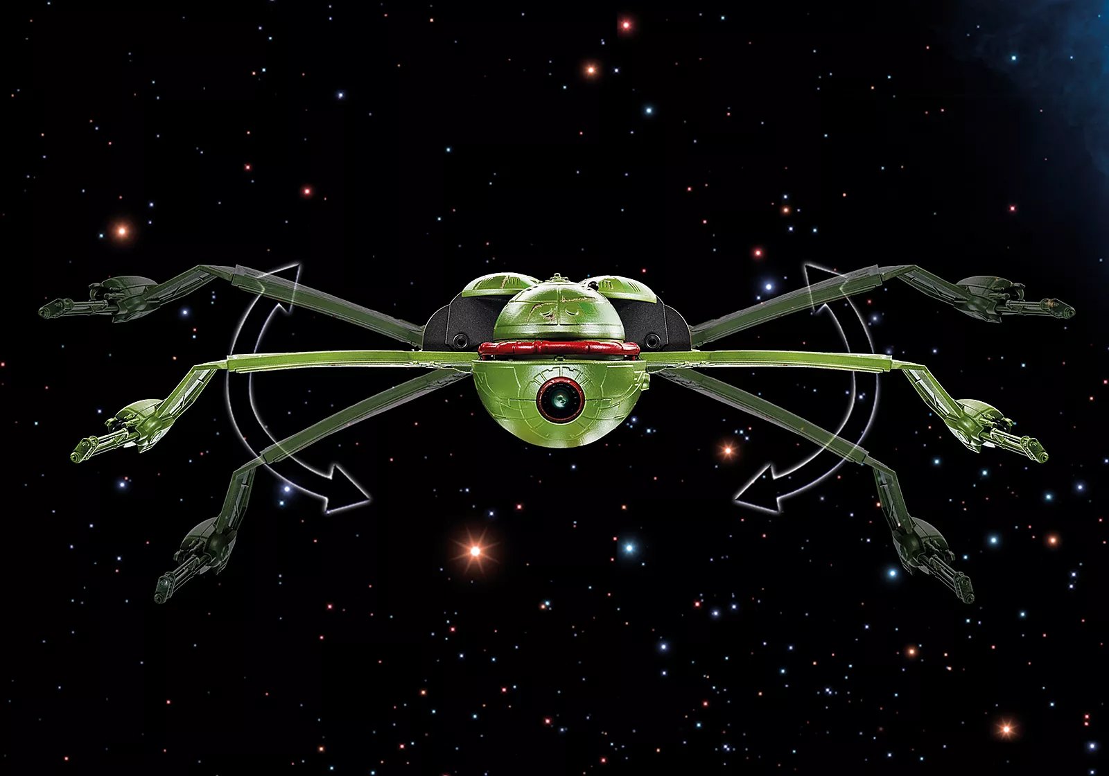 Playmobil 71089 Star Trek - Klingon Bird of Prey สตาร์ เทรค ยานอวกาศคลิงออน Bird of Prey - Image 4