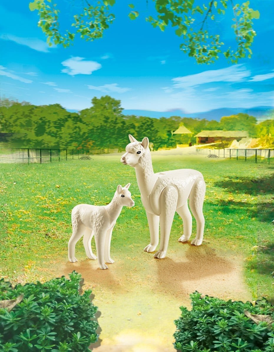Playmobil 6647 City Life Alpaca with Baby ซิตี้ไลฟ ครอบครัวอัลปาก้า